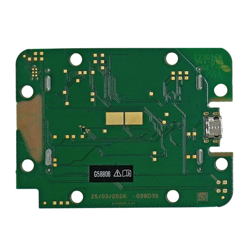XP ICONX Remote Control PCB Replacement with LCD back view