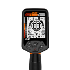 Quest Q40 metal detector face