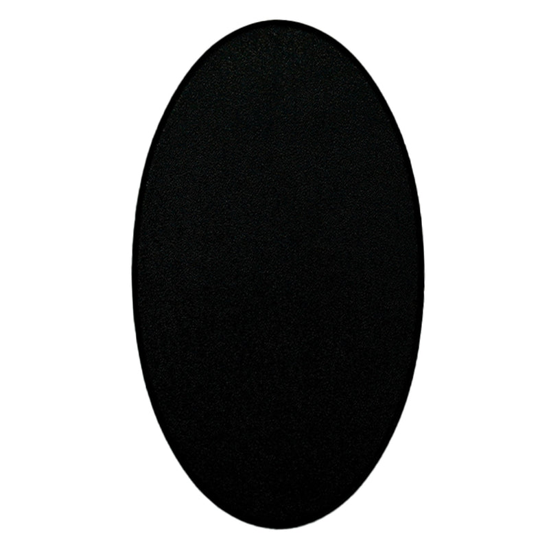 Coiltek 10x5" Elliptical Coil Cover Hard Plastic Skidplate Black Scuff