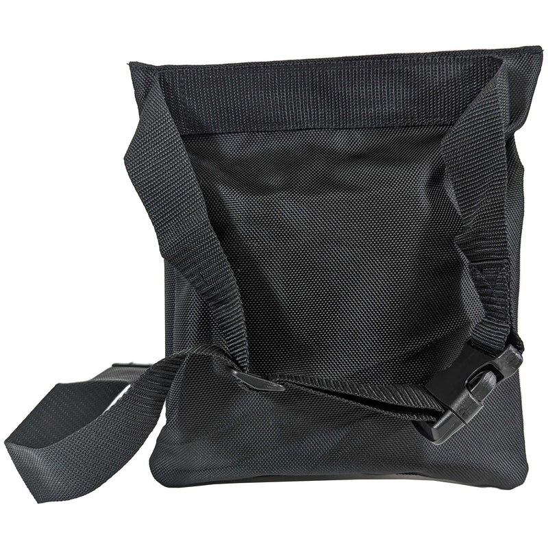 Serious Detecting Mesh Bottom Beach Finds Bag Pouch with 43″ Waist Belt and Pinpointer Holster for Metal Detecting