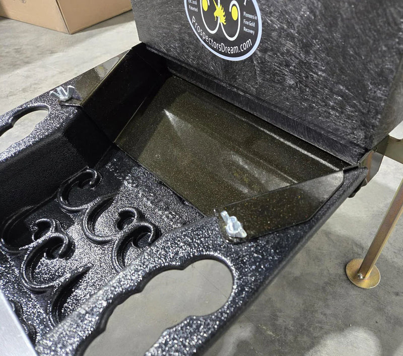 Tail-Gater Discharge Flare for Gold Cube – With Black Thermoform Sluice