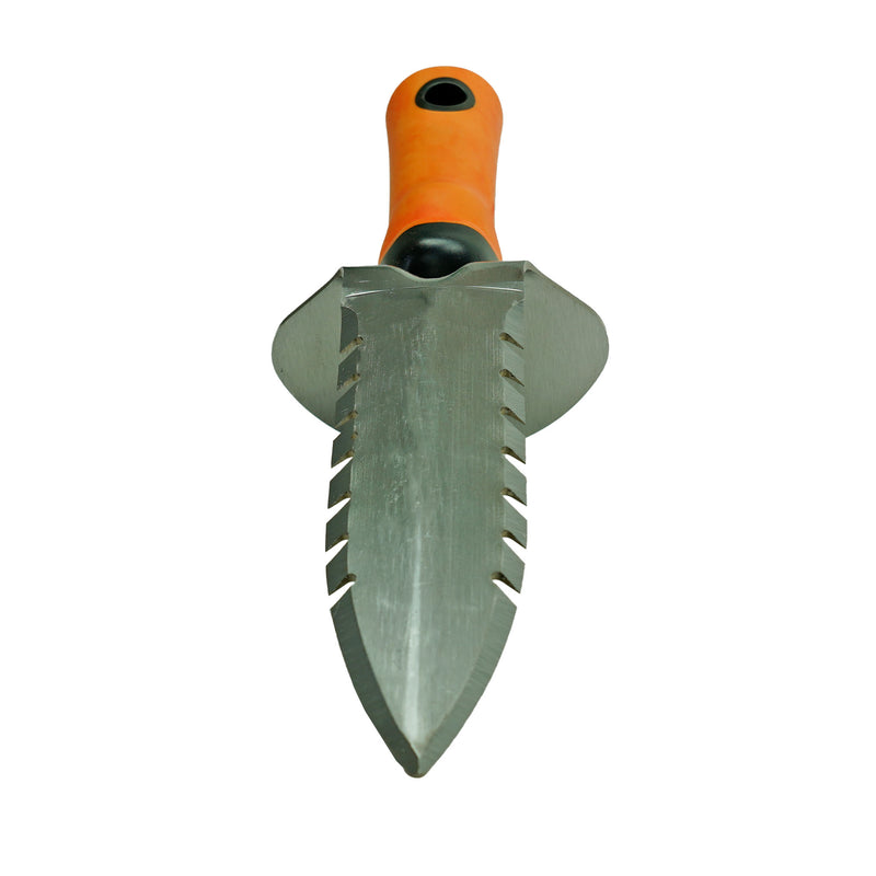 TerraX Heavy-Duty Hand Digger with Belt Sheath – Durable Shovel for Landscaping, Gardening, Metal Detecting & Gold Prospecting