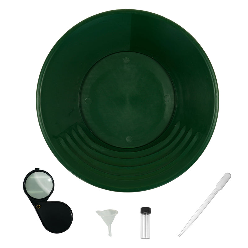 TerraX 14" inch Gold Panning Set - 5 piece Set Made in the USA