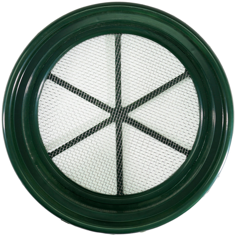 TerraX Green 13 1/4" inch Gold Sifting Classifier - Multiple Mesh Sizes Available