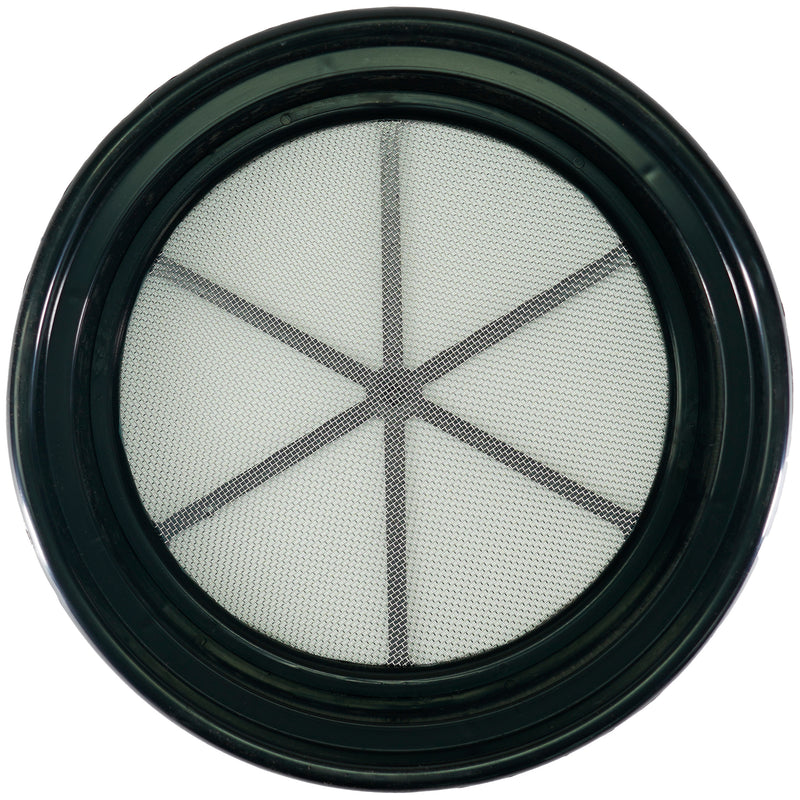 TerraX Black 13 1/4" inch Gold Sifting Classifier - Multiple Mesh Sizes Available
