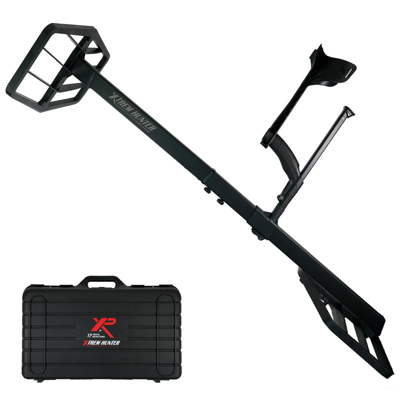XP Deus II Metal Detector with RC, 11" Coil, WSAII-XL Headphones, and Xtrem Hunter Deep Seeking Coil Bundle