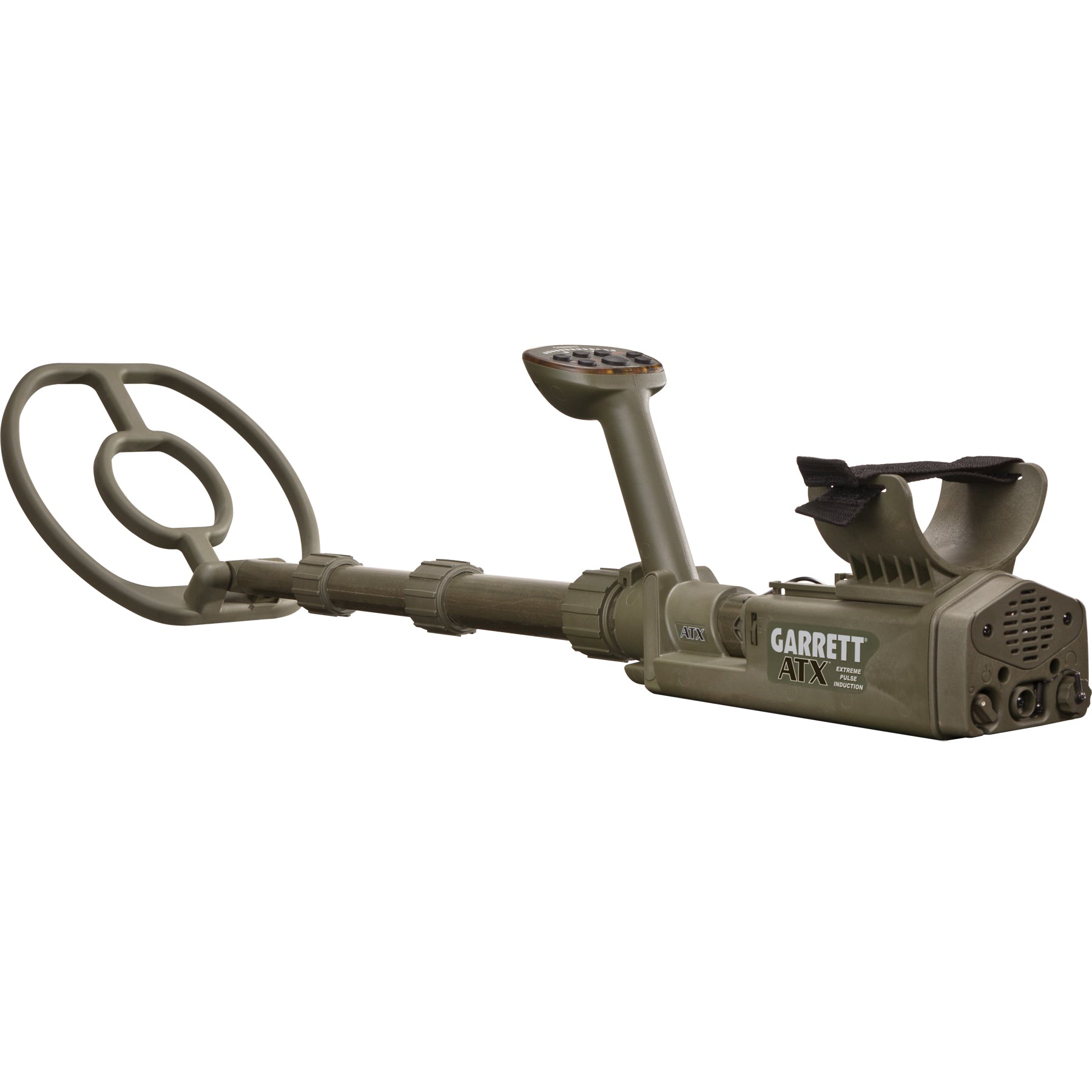 (Open Box) Garrett ATX Extreme Pulse Induction Metal Detector with 10″ x 12″ DD Search Coil