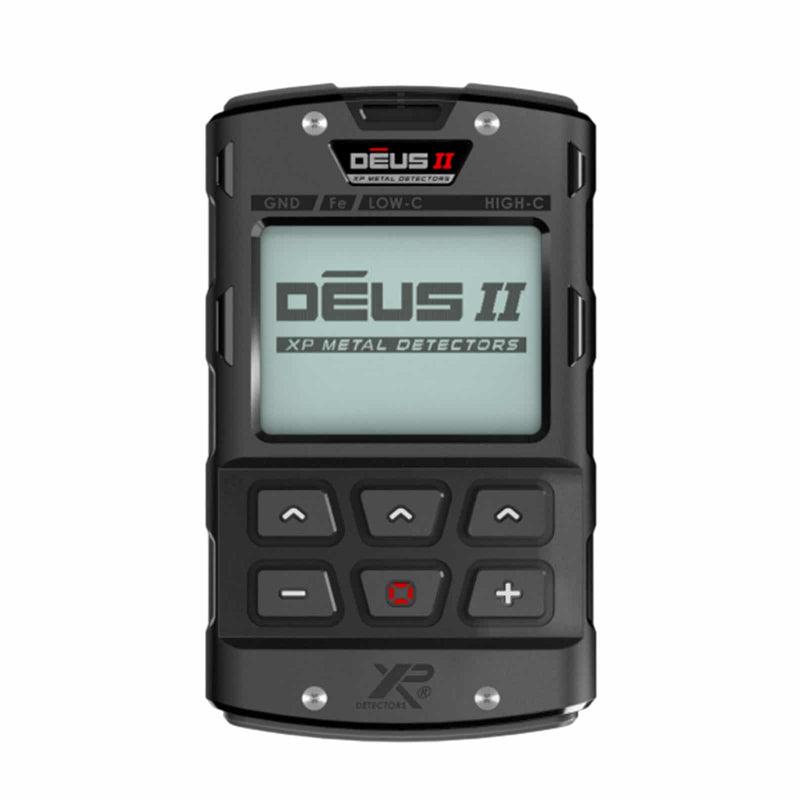 XP DEUS II Fast Multi Frequency RC Metal Detector with 11″ FMF Search Coil with WSA-ST and Bone Conduction Headphones