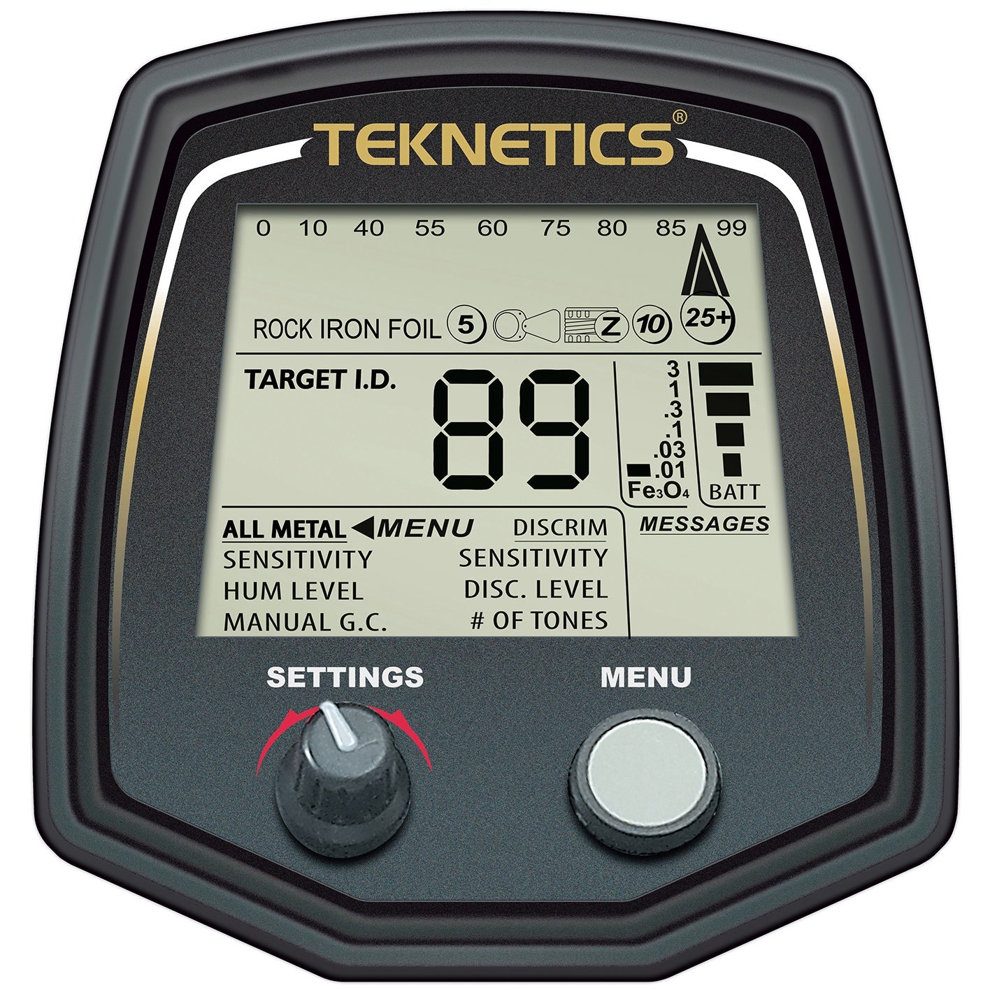 Teknetics T2 Classic Metal Detector with Waterproof 11" Coil (Open Box)