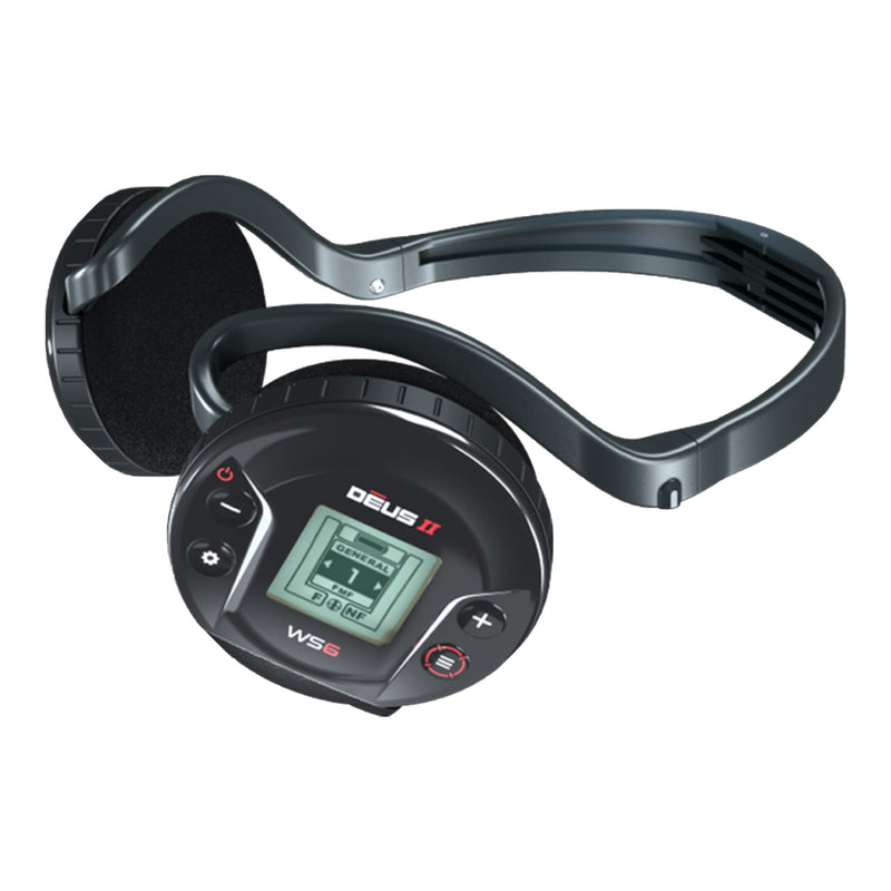 XP DEUS II WS6 Master Fast Multi Frequency Metal Detector with 11" FMF Coil (Open Box)