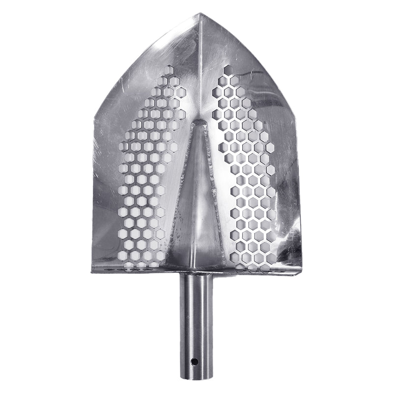 Dune Scoops Stainless Steel 2.0mm Shovel for Digging/10mm Hexahedron Holes and Carbon Fiber Rod with Handle