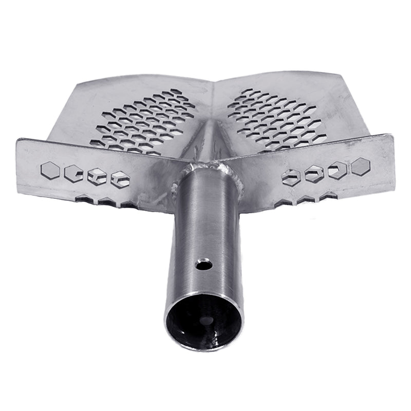 Dune Scoops Stainless Steel 2.0mm Shovel for Digging/10mm Hexahedron Holes and Carbon Fiber Rod with Handle