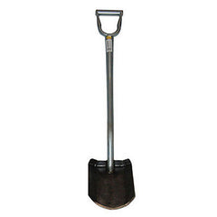 King of Spades D Handle Shovel, 12" Flat Edge