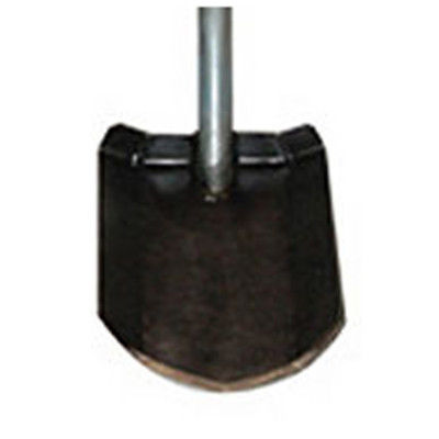 King of Spades D Handle Shovel, 12" Flat Edge