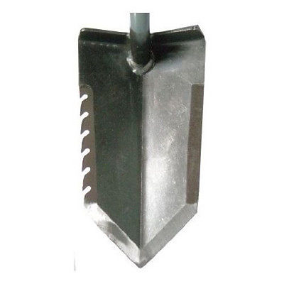 Lesche Mini Sampson 18" T-Handle Shovel w/ Serrated Edge and Leather Holster
