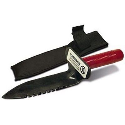 Lesche Sampson 18" T-Handle Double Serrated Shovel & Digging Tool Left Serrated