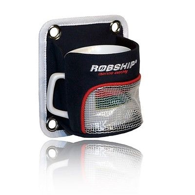 Robship Mug Holder for Single Mug with cutout for Cup Handle