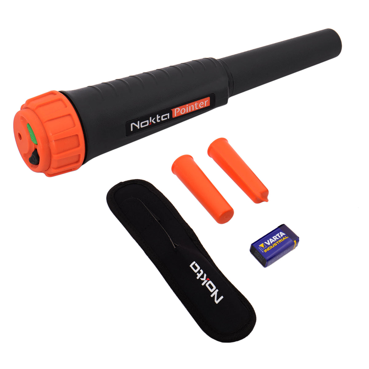 Nokta Pointer Waterproof Pinpointer Metal Detector with Holster &amp; Cover