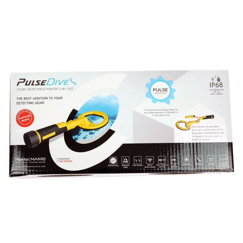 Nokta PulseDive Scuba Pinpointer - Yellow