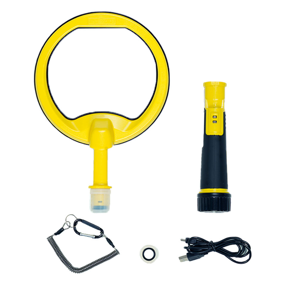 Nokta Yellow PulseDive Scuba Metal Detector with 8" Coil