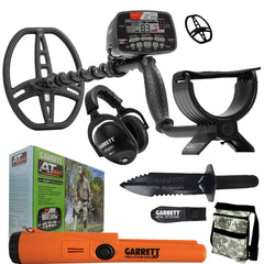 Garrett AT MAX Metal Detector, Garrett Pro-Pointer AT, MS-3 Headset, Pouch & Digger