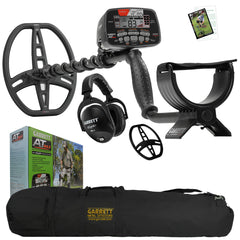 Garrett AT MAX Metal Detector, MS-3 Headphones, Hat, Coil Cover and Carry Bag