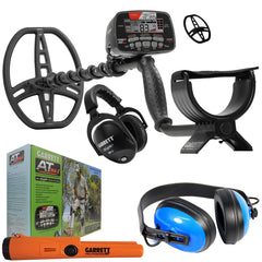 Garrett AT MAX Metal Detector w/ Garrett Pro-Pointer AT, MS-3, and Submersible Headphones