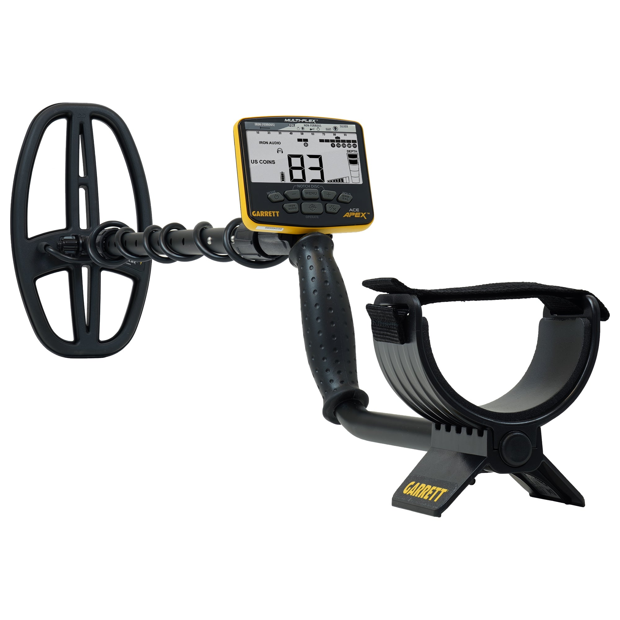 Garrett ACE APEX Metal Detector with  6 x 11 DD Viper Search Coil, Garrett Pro-Pointer AT with Z-lynk