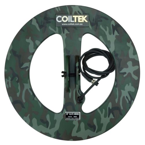 Coiltek 18" Mono Elite Camo Search Coil for Minelab SD, GP and GPX