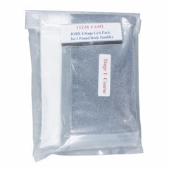 Single Use Four Stage Grit Pack for 3 lb. Capacity Barrel Rock Tumbler