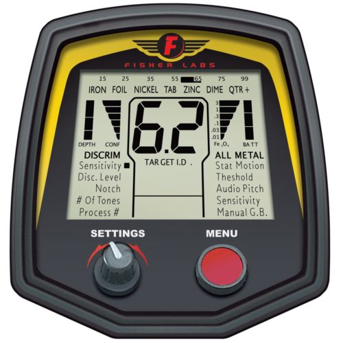 Fisher F75 LTD Metal Detector Black