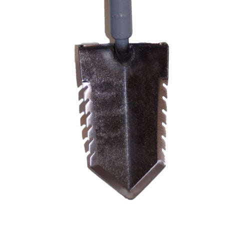 Lesche Mini Sampson 18" T-Handle Shovel with Double Serrated Edge and Holster