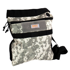 Quest Diamond Digger Tool Left Side Serrated Blade & Camo Pouch