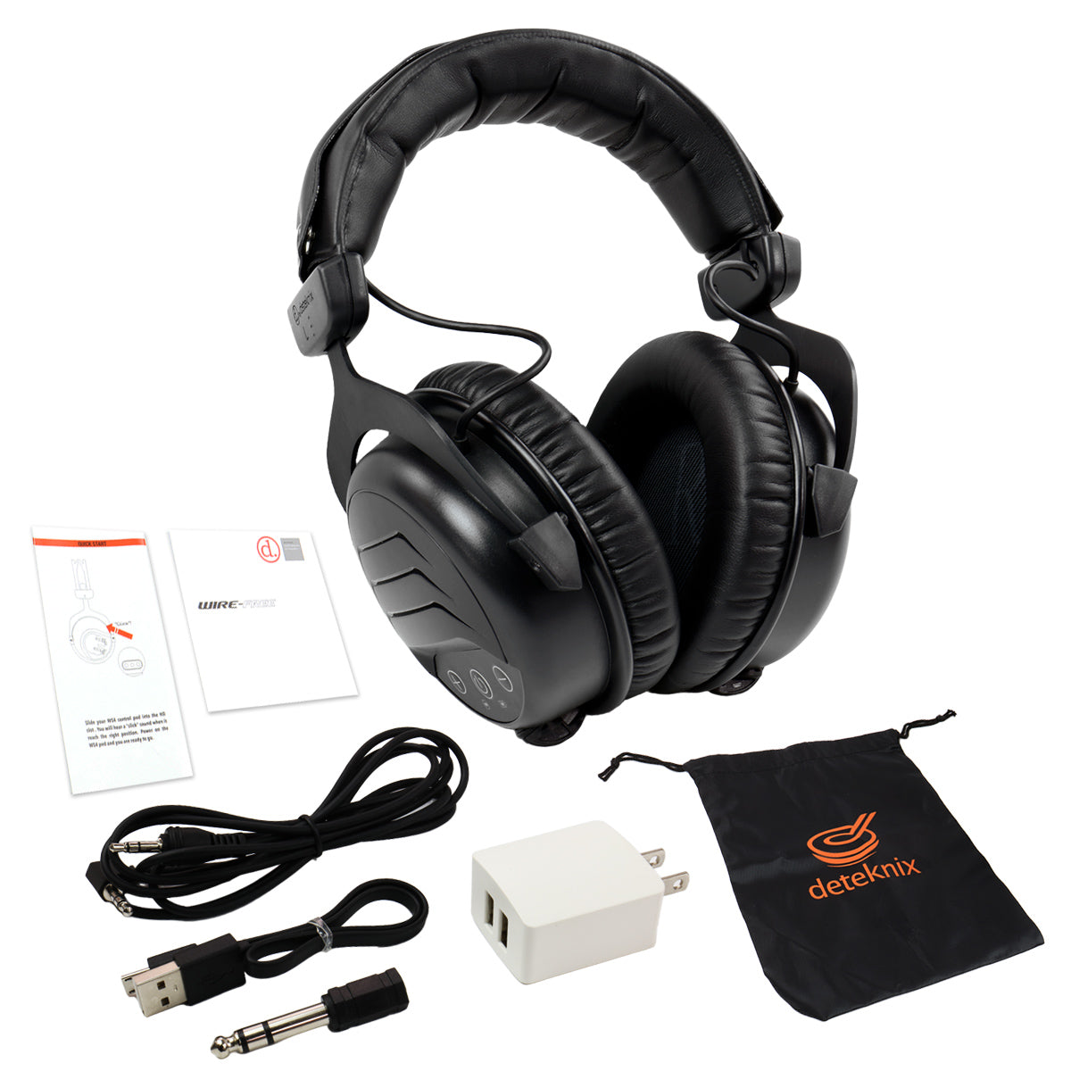 Quest H6 Wireless Over the Ear Wire-free & Rechargable Headphones