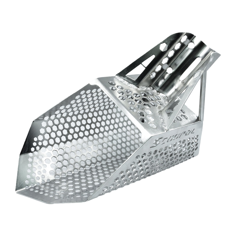 Quest Scoopal Sand Scoop with Carbon Fiber Travel Pole- Light and Strong