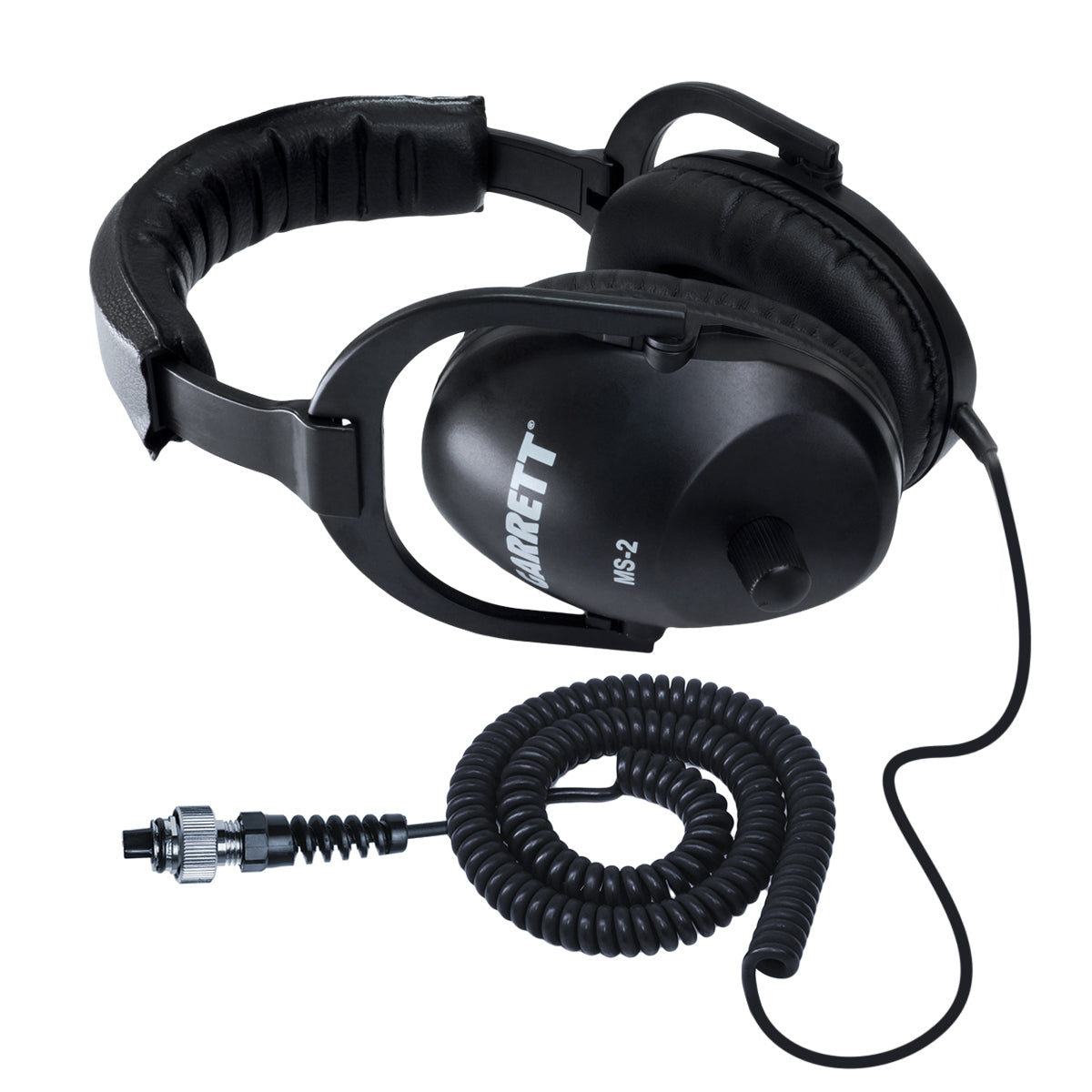 Garrett MS-2 Headphones with Watertight 2-pin Plug for Garrett Metal Detector