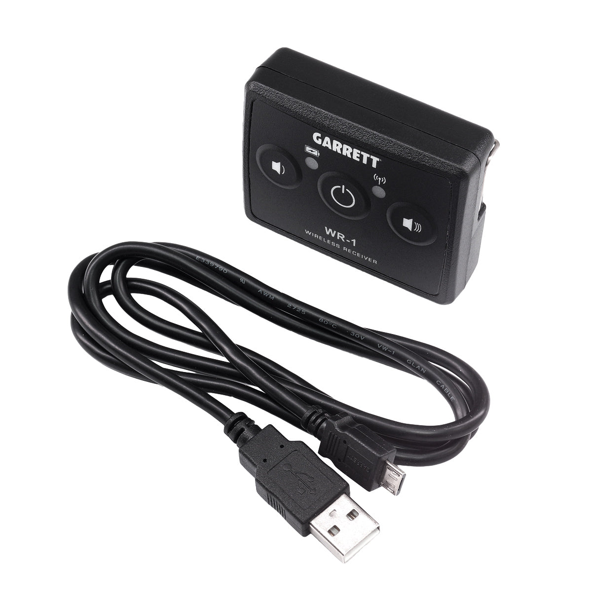 Garrett Z-Lynk Wireless System Receiver w/ USB Cable & 1/4 headphone Jack