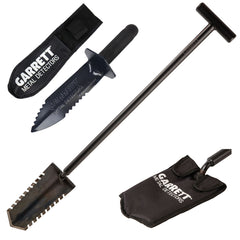 Garrett Razor Relic Shovel and Garrett Edge Digger for Metal Detecting