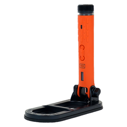 orange and black Quest Scuba Tector Pro Metal Detector on white background