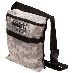 New Garrett Camo Canvas Metal Detecting Finds Pouch with Belt