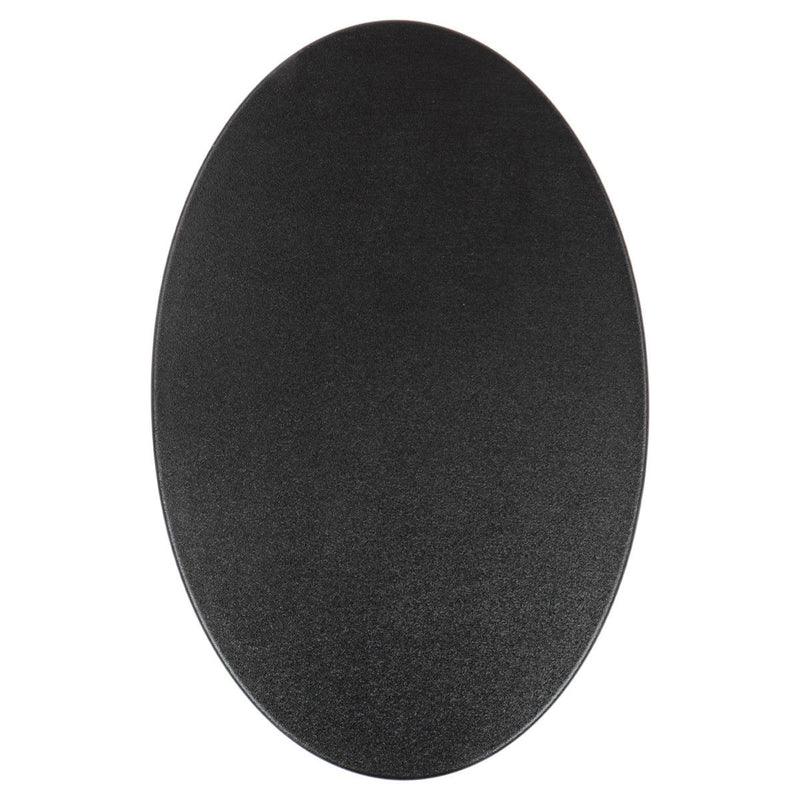 Coiltek 17 x 11" Elliptical Coil Cover Hard Plastic Skidplate Black Scuff