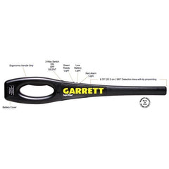 Garrett Super Wand Hand-Held Security Metal Detector