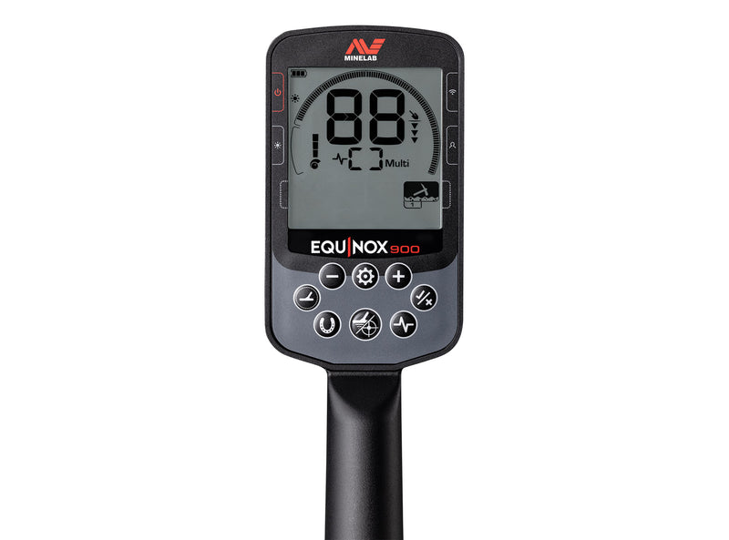 Minelab EQUINOX 900 Multi-IQ Metal Detector w/Pro-Find 20 Pinpointer & Carry Bag