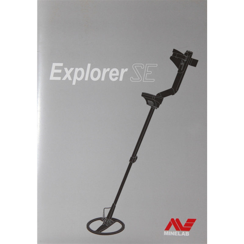 Minelab Explorer SE Pro Instruction Manual