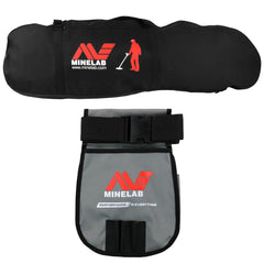 Minelab Black Padded Carry Bag for Metal Detectors and Finds Pouch for Tools