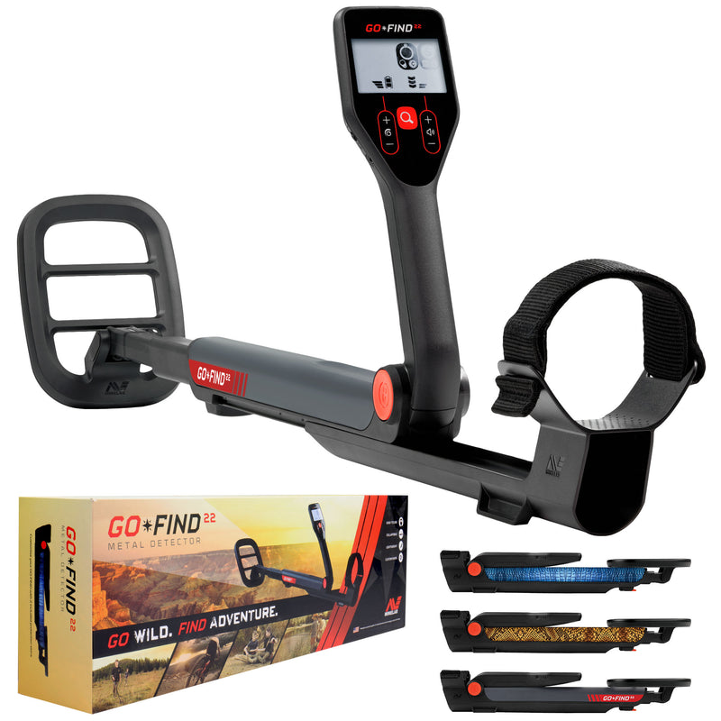 Open Box - Minelab GO-FIND 22 Metal Detector