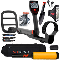 Minelab GO-FIND 66 Metal Detector with PRO-FIND 20 Pinpointer & FREE Black Carry Bag