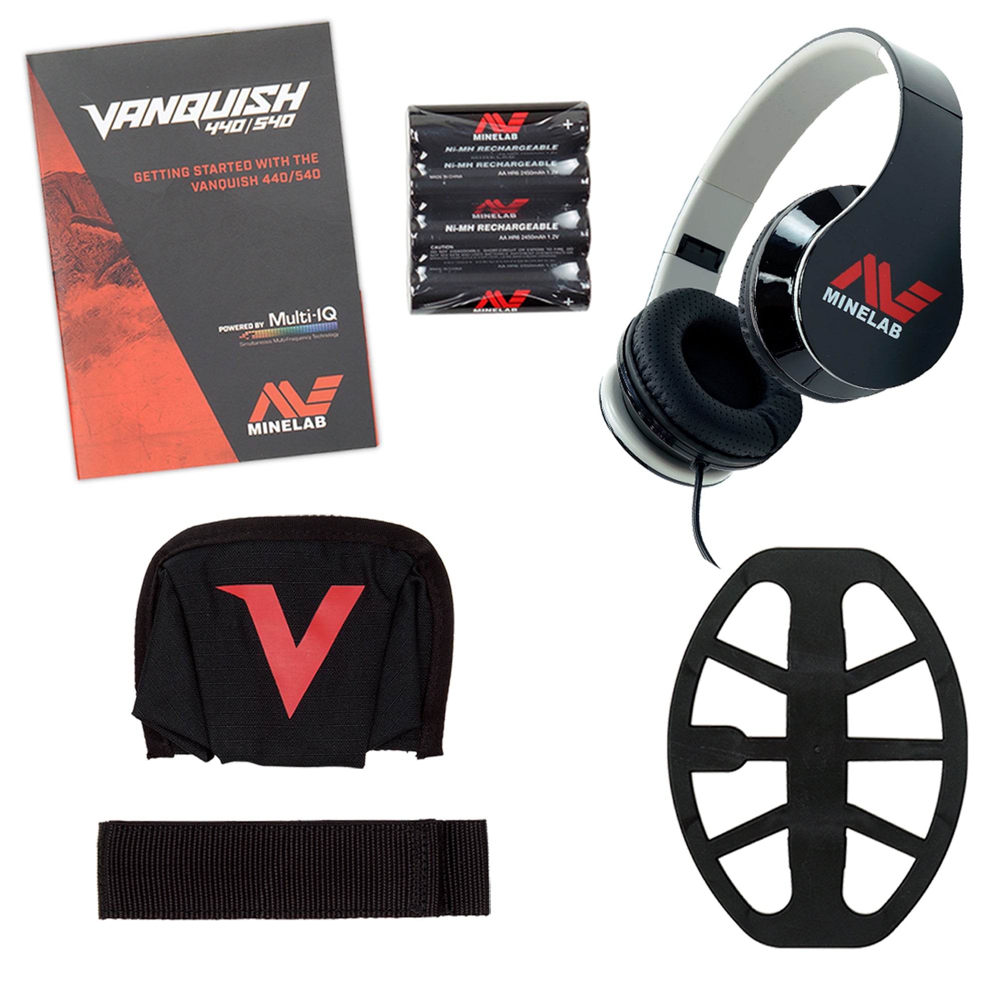 Minelab VANQUISH 540 Detector with 12 x 9 Coil and Pro-Find 15 Pinpointer