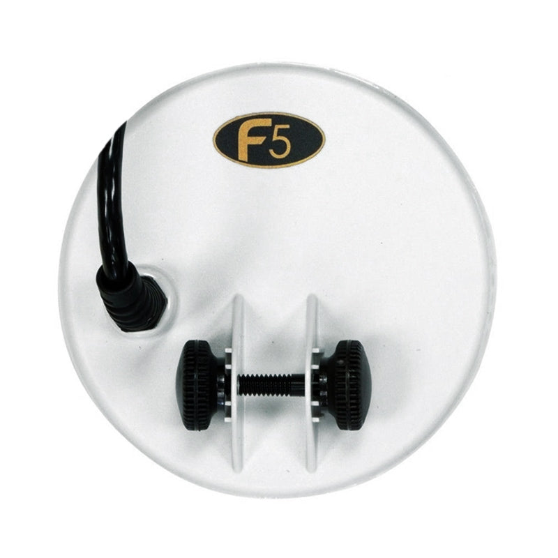 Fisher 5" Solid DD White Search Coil for F5 and F19 Metal Detector