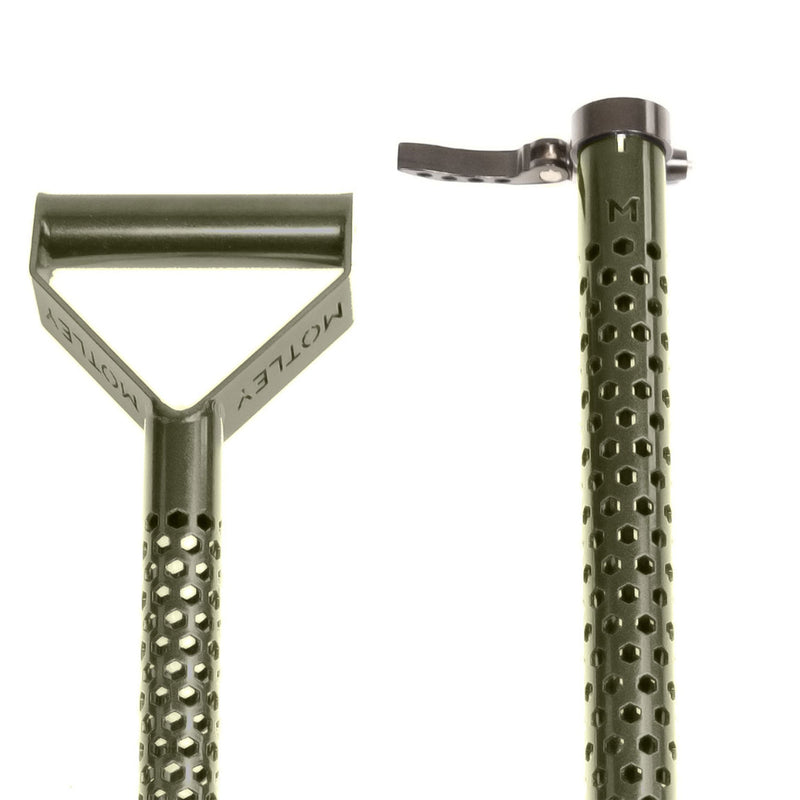 Motley Digging Tools Field Fox – Adjustable Travel Shovel for Field Detecting